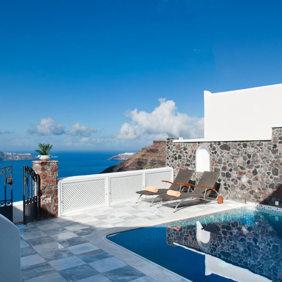 Vallas Apartments & Villas Firostefani Ngoại thất bức ảnh
